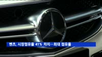 벤츠, 1월 수입차 시장점유율 41% 차지…수입차 최대 점유율