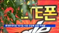 휴대폰대리점 "대기업 시장 진입에 경영 어려움"