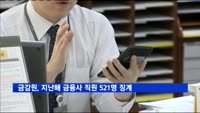 금감원, 지난해 금융사 직원 521명 징계