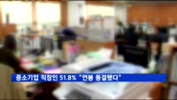 중소기업 직장인 51.8% "연봉 동결됐다"