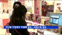 지난달 산업생산 두 달째 감소…서비스업 최대폭 감소