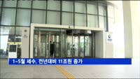 1~5월 세수, 전년대비 11조원 증가