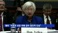 옐런 "지속적 성장 위해 기준금리 점진적 인상"