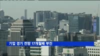 기업 경기 전망 17개월째 부진