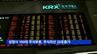 상장사 100대 주식부호, 주식자산 20조 원 증가