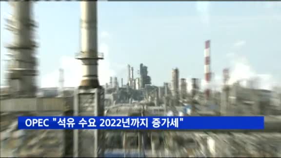 OPEC "석유 수요 2022년까지 강한 증가세"