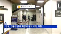 검찰, '경영 비리' 혐의 신동빈 롯데 회장에 징역 10년 구형
