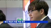 청년 취업자 비중 역대 최저…고령 취업자 사상 최대