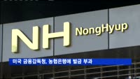 농협은행 뉴욕지점, 준법감시 시스템 미비 과태료 부과 받아