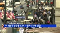 미 3분기 성장률 3.2%…연속 3%대 성장