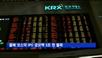 올해 코스닥 IPO 공모액 3조 원 돌파