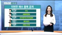 [남다른 대결 1대 10]이번주 매수종목 공개