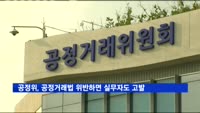 공정위, 공정거래법 위반하면 실무자도 고발