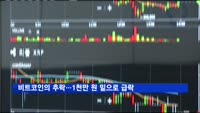 비트코인의 추락…1천만 원 밑으로 급락