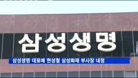 삼성생명 대표이사에 현성철 삼성화재 부사장 내정