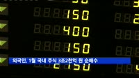 외국인, 1월 국내 상장주식 3조2천억 원 순매수