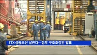 STX·성동조선 살린다…정부 구조조정안 곧 발표