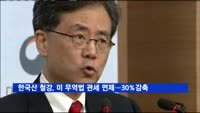 한국산 철강, 미 무역법 관세 면제…수출량은 30% 감축