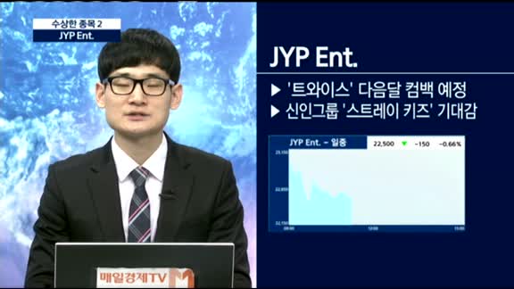 [수상한 종목]데코앤이, JYP Ent.