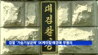 검찰, '가습기살균제' SK케미칼·애경에 무혐의 처분