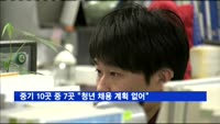 중소기업 10곳 중 7곳 "상반기 청년 채용 계획 없어"