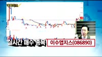[김용환의 대박차트]이수앱지스(086890),대봉엘에스(078140)
