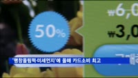 '평창올림픽·미세먼지'에 올해 카드소비 역대 최고