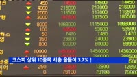 코스피 상위 10종목 시총 올들어 3.7%↑