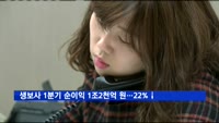 생보사 1분기 순이익 1조2천억 원…22% 감소