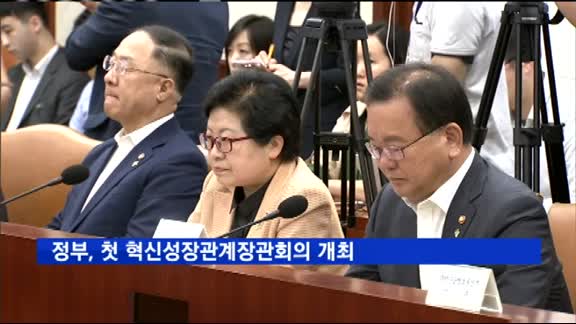 정부, 첫 혁신성장관계장관회의 개최
