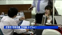 은행권 원화대출 연체율 0.17%p↑…1년5개월 사이 최고치