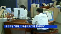윤석헌 금감원장 "금융사, 가계·중기와 고통 함께해야"