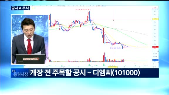 [공시&주식]한글과컴퓨터(030520), 성우하이텍(015750), 디엠씨(101000), 루미마이크로(08...