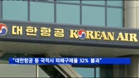 "대한·아시아나항공 등 국적사 피해구제율 32% 불과"