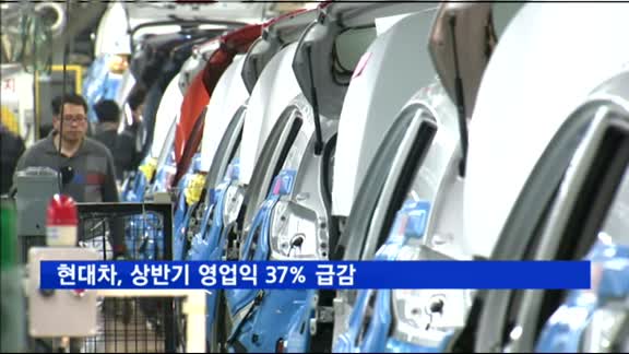 현대차, 상반기 영업익 37%↓…환율·고정비 영향