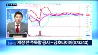 [공시&주식]동국제강(001230), 한솔케미칼(014680), GS글로벌(001250), 금호타이어(073...