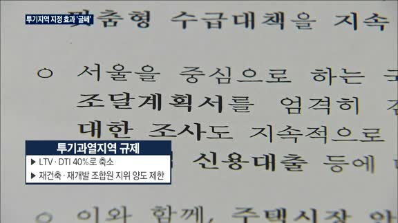 정부, 투기지역 추가 지정…집값 안정화는 '글쎄'