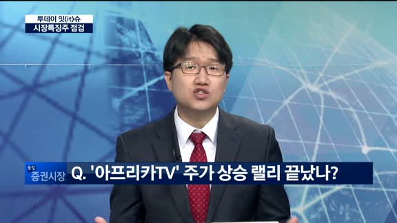[투데이 잇(it)슈] 시장특징주를 잡아라!