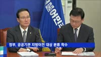 정부, 공공기관 지방이전 대상 분류 착수