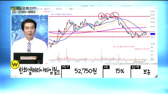  [골드의 포트관리] 상담자 포트폴리오 : 메디톡스(086900), 넷마블(251270), 텔콘RF제약(200230), 한화갤러리아타임월드(027390)