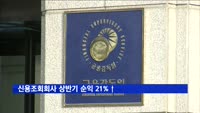 신용조회회사 상반기 순익 21%↑…인터넷은행 영업 영향