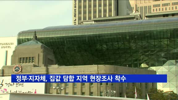 정부·지자체, 집값 담합 지역 현장조사 착수