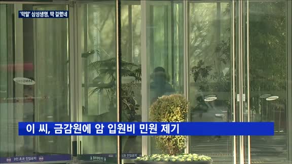 '암 환자 울린' 삼성생명…금감원에 '딱 걸렸네'