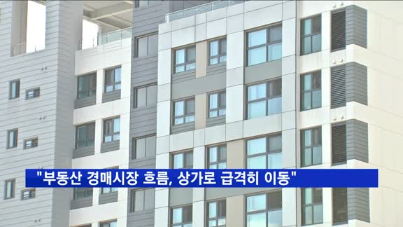 "부동산 경매시장 흐름, 아파트에서 상가로 이동"