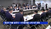 중금리 대출 늘린다…사잇돌대출 소득기준 완화