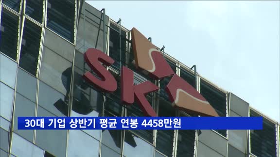 30대 기업 상반기 평균 연봉 4458만원…에쓰오일 7667만원 '최고'