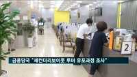 금융당국 "세컨더리보이콧 루머 유포과정 조사"