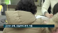 고DSR 규제, 오늘부터 본격 가동