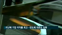 지난해 기업 이익률 '사상 최고'…반도체 의존도 심화