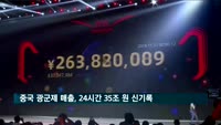 중국 광군제 매출, 24시간동안 35조 원 신기록